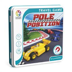 Smart Games - Pole Position joc de logic&259; cu 48 de provoc&259;riPole Position de la Smart Games este un joc de logic&259; dedicat copiilor de peste 7 ani inspirat de lumea curselor auto Conceput pentru a fi jucat individual jocul propune 48 de provoc&259;ri cu niveluri de dificultate diferite menite s&259; stimuleze g&acirc;ndirea strategic&259; &537;i planificareaFiecare provocare presupune aranjarea ma&537;inilor &537;i blocurilor pe tabla de joc 