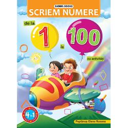 Aceast&259; carte cu activit&259;&539;i multiple introduce copiii &icirc;n tainele matematicii  fiind potrivit&259; pentru pre&537;colari &537;i sau elevii din clasa preg&259;titoareCu ajutorul acestei c&259;r&539;i minunate copiii vor &icirc;nv&259;&539;a numerele de la 1 la 100 vor exersa scrierea acestora vor face compara&539;ii &537;i opera&539;ii matematice simple cu adun&259;ri &537;i sc&259;deri vor &icirc;nv&259;&539;a formele geometrice &537;i vor 