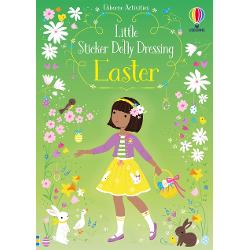 Discover the enchanting world of Little Sticker Dolly DressingDress the dolls as they discover lots of springtime activities such as feeding newborn lambs playing with Easter bunnies going on an Easter egg hunt and feeding baby birds- The number 1&nbsp;bestselling sticker series&nbsp;with characters to dress and colourful scenes to decorate-&nbsp;Over 200 stickers&nbsp;in every book- 