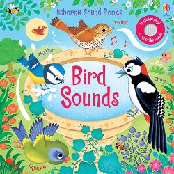Little children will love hearing the birds sing as they press the pages of this enchanting book Each beautifully illustrated scene has simple text and cut-out shapes to discover and a sound button to press to hear different bird sounds including baby blackbirds tweeting a magpie chattering ducklings quacking and a cuckoo singing