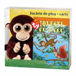 Pachet format dinJucarie de plus TY Beanie Bellies - MATTEO maimuta maro 15 cm TY40541si carteaPovesti cu talc 5 - Maimutica si veverita&nbsp;Atentie Cutia cadou este cu titlu de prezentare sugestie de ambalare Pachetul contine doar carte si jucarie fara cutie&nbsp;&nbsp;