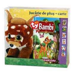 Jucarie de plus TY Beanie Babies BUCKLEY - caprioara 15 cm TY70008cartea&nbsp;Citeste si asculta - Bambi&nbsp;&nbsp;