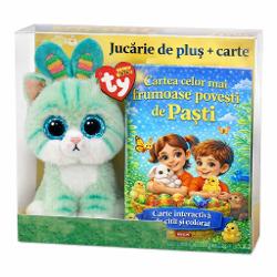 Pachet format din jucariaJucarie de plus TY Beanie Boos - GUMDROP pisicuta 15 cm TY 37368Cartea celor mai frumoase pove&537;ti de Pa&537;tiCarte interactiv&259; de citit &537;i colorat &ndash; Editura REGISAceast&259; carte s-a n&259;scut din dorin&539;a de a aduce &icirc;n inimile copiilor lumina credin&539;a &537;i bucuria s&259;rb&259;torii Pa&537;telui