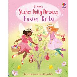 Discover the magical world of Sticker Dolly DressingJoin the fairies in Fairyland as they deliver invitations to a special party decorate Easter trees hide Easter eggs go on an Easter egg hunt and have lots more magical fun Use the stickers to dress the fairies and decorate the enchanting scenes- The number 1 bestselling sticker series with characters to dress and colourful scenes to decorate-&nbsp;Over 200 stickers&nbsp;in 
