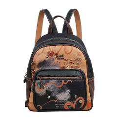 Rucsac dama Janet Art Gallery 25x12x25cm TV000080Material material textil si piele ecologica