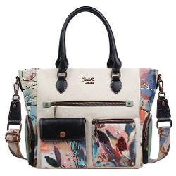 Geanta dama de umar Janet 39x14x28 cm TV000123Material material textil si piele ecologica