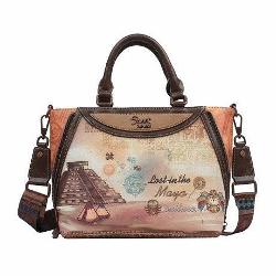 Descoper&259; una dintre cele mai unice gen&539;i de m&acirc;n&259; &537;i gen&539;i de um&259;r din colec&539;ia&nbsp;Maya Journey&nbsp;de la&nbsp;Janet  care combin&259; atmosfera lumii maya&537;e cu un design practic &537;i bine g&acirc;nditPartea din fa&539;&259; a gen&539;ii prezint&259; grafic&259; detaliat&259; eviden&539;iat&259; &icirc;n tonuri calde de teracot&259; 