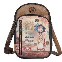 Geanta dama crossbody Janet Maya Journey 14x5x21 cm TV00066Material material textil si piele ecologica