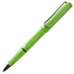 O multitudine de culori atractive design atemporal si ergonomie perfecta Acestea sunt doar cateva dintre motivele pentru care rollerul Lamy safari este unul dintre cele mai populare instrumente de scris din intreaga lumeDetalii roller Lamy safari green plastic rezistent finisaj shiny green  clip metalic  grip ergonomic  rezerva roller Lamy M63 blueCuloare green