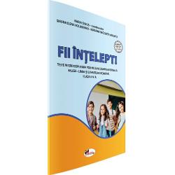 Fii &icirc;n&539;elept este un material didactic interdisciplinar care propune o abordare integrat&259; a disciplinelor Religie &537;i Limba &537;i literatura rom&acirc;n&259; pentru clasa a IV-aLucrarea cuprinde 18 teste realizate dup&259; structura probelor pentru Evaluarea Na&539;ional&259; la clasa a IV-a &537;i vizeaz&259; competen&539;ele generale &537;i specifice din programele &537;colare &icirc;n vigoare asociate celor dou&259; disciplineFiecare 