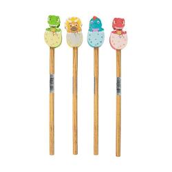 Creion Stylex cu radiera Baby Dino modele asortate 42150Atentie Pretul afisat este per bucata Nu se poate alege modelul se livreaza aleatoriu in functie de disponibilitatea din stoc