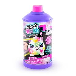 Da frau liber creativitatii cu acest mini set de colorat jucaria de plus de la Airbrush Plush Neon S2 Foloseste aerograful markerele neon stralucitoare si cele 25 de sabloane autoadezive pentru a transforma plusul intr-o capodopera unica exact dupa stilul tauDaca vrei sa schimbi designul pur si simplu spala plusul cu apa si incepe din nouIn seria Neon S2 sunt 6 mini plusuri surpriza de descoperit perfecte pentru colectionare si joaca nelimitata Creeaza personaje de 