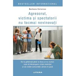 Cartea&nbsp;Agresorul victima &537;i spectatorii nu tocmai nevinova&539;i&nbsp;este o invita&539;ie s&259; privim cu onestitate la un fenomen &icirc;ngrijor&259;tor care afecteaz&259; at&acirc;t calitatea vie&539;ii tuturor celor implica&539;i c&acirc;t &537;i calitatea mediului educa&539;ional respectiv performan&539;ele &537;colare ale elevilor bullyingulBarbara Coloroso realizeaz&259; o pledoarie conving&259;toare &537;i riguros documentat&259; pentru 