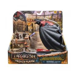 Setul Cum Sa Iti Dresezi Dragonul Incercarea Flacarii aduce aventura dragonilor in camera copilului tau Include dragonul Toothless si o catapulta pentru lupte pline de imaginatieDragon detaliat inspirat din seria popularaCatapulta functionala pentru lansarea proiectilelorDesign realist cu aripi sculptate si finisaje atent realizateStimuleaza jocul activ si coordonarea mana-ochiPerfect pentru recrearea scenelor preferate sau pentru 