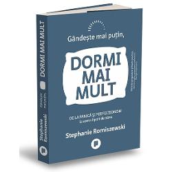 G&acirc;nde&537;te mai pu&539;in dormi mai mult&nbsp;propune o abordare judicioas&259; a somnului cu c&acirc;teva r&259;sturn&259;ri de situa&539;ie contraintuitive ale dogmelor acceptate &icirc;n prezent cum ar fi aceea potrivit c&259;reia to&539;i avem nevoie de mai mult somn &537;i c&259; somnul fragmentat &ndash; altfel spus trezirea &icirc;n toiul nop&539;ii &ndash; este nefast Este o carte despre s&259;n&259;tate &537;i bun&259;stare trebuie 
