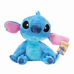 Plus Disney Stitch 25 cm este o jucarie moale si simpatica inspirata din celebrul personaj din universul Lilo si Stitch Realizat din materiale textile fine si placute la atingere acest plus reda fidel trasaturile lui Stitch cu ochi mari expresivi urechi late si detalii brodate atent finisate Dimensiunea de 25 cm il face potrivit pentru imbratisari joaca zilnica sau pentru a fi asezat ca element decorativ in camera copilului Este usor de transport ideal pentru calatorii sau pentru 
