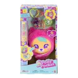 Setul de joaca Polly Pocket aduce distractia intr-un format portabil si colorat perfect pentru aventuri oriunde Fiecare are un design vesel si include o mini figurina Polly Pocket accesorii tematice si elemente interactive care transforma interiorul intr-un mic univers de joaca Se deschide pentru a dezvalui o scena de joc plina de detalii si surpriza unde copiii pot inventa povesti si pot explora diferite activitati alaturi de figurina inclusa Accesoriile si decorurile permit crearea unor 