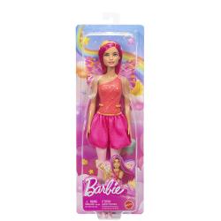 Descopera lumea magica unde totul este posibil cu Barbie Dreamtopia Cu aceste papusi Barbie Zane povestile prind viata Tinuta de vis are un corset minunat cu model in relief si o fustita perfect asortata Ai observat si aripioarele papusii Acestea raspandesc magia Barbie prin toata camera de joaca O tiara deosebita adauga o nota regala pentru jocul de rol cu printese Acest pachet include o papusa Barbie cu par si tinuta roz