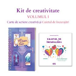 Cartea de scriere creativ&259;&nbsp;200 de sc&acirc;ntei de crea&539;ie&nbsp;este &icirc;nso&539;ita de&nbsp;Caietul de &icirc;ncuraj&259;ri&nbsp;un instrument de auto&icirc;ncurajare de &icirc;ncurajare a&nbsp;celorlal&539;i &537;i o resursa de a deveni propriul campion&nbsp;format din teme de lucru dar si suport pentru&nbsp;formularea de mesaje 