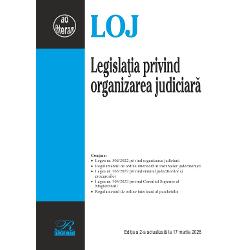 &diams; Legea nr 3042022 privind organizarea judiciar&259;&diams; Regulamentul de ordine interioar&259; al instan&539;elor judec&259;tore&537;ti&diams; Legea nr 3032022 privind statutul judec&259;torilor &537;i procurorilor&diams; Legea nr 3052022 privind Consiliul Superior al Magistraturii&diams; Regulamentul de ordine interioar&259; al parchetelorActele normative incluse &icirc;n edi&539;ia 2026 au fost consolidate prin Legea nr 