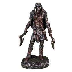 R&259;zboinic&259; viking&259; cu dou&259; topoare &ndash; For&539;&259; &537;i curaj &icirc;ntr-o singur&259;&nbsp;statuet&259;Adu la via&539;&259; lumea legendar&259; a vikingilor cu aceast&259; figurin&259; r&259;zboinic&259; viking&259; cu dou&259; topoare Aceast&259; figurin&259; impresionant&259; &icirc;nf&259;&539;i&537;eaz&259; o r&259;zboinic&259; ne&icirc;nfricat&259; care m&acirc;nuie&537;te topoare 