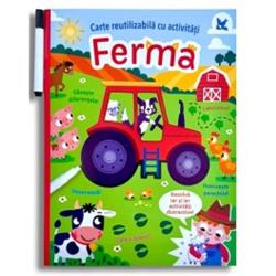 Ferma - Carte reutilizabila cu activitati