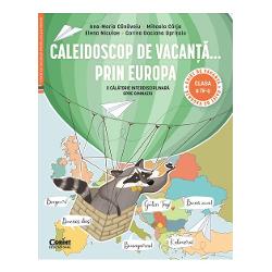Caleidoscop de vacan&539;&259;&hellip; prin Europa este mai mult dec&acirc;t un simplu auxiliar este biletul oric&259;rui elev pentru o aventur&259; fascinant&259; prin c&acirc;teva &539;&259;ri europene pline de farmec Rom&acirc;nia Italia Fran&539;a Grecia Spania &537;i Germania &Icirc;n acela&537;i timp aceast&259; lucrare a fost g&acirc;ndit&259; ca o punte care s&259; &icirc;l poarte pas cu pas &icirc;ntr-o c&259;l&259;torie interdisciplinar&259; spre gimnaziu 