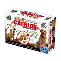 Hei micule explorator Vrei s&259; &537;tii cum s&259;-&539;i dresezi c&259;&539;elul Cu setul Academia C&259;&539;eilor de la ROOVI descoperi cum s&259;-l &icirc;nve&539;i pe prietenul t&259;u bl&259;nos s&259; fie educat &537;i cuminte&nbsp;Academia C&259;&539;eilor este un set experimental &537;i super distractiv creat special pentru micii posesori de c&259;&539;ei Setul con&539;ine o mul&539;ime de componente &537;i accesorii cu care se pot crea 