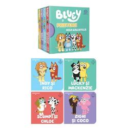 Afl&259; mai multe despre prietenii lui Bluey &icirc;n aceast&259; colec&539;ie dr&259;gu&539;&259; de pove&537;tiDescoper&259; care prieten este cel mai amuzant sau cel mai bun la a se ascundeAceast&259; mic&259; colec&539;ie este plin&259; de fapte amuzante despre prietenii prefera&539;i ai lui Bluey o lectur&259; grozav&259; pentru micii fani ai serialului TV