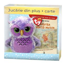 Pachet format dinJucarie de plus TY Beanie Boos Boos - Owlivia bufnita mov 15 cm TY37364Si carteaPovestea veveritei NutkinPovestea veveri&539;ei Nutkin&nbsp;este o aventur&259; plin&259; de energie &537;i 