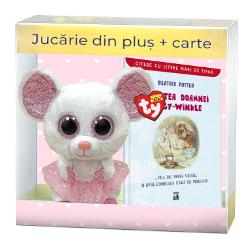 Pachet format dinJucarie din plus BOOS NINA - Soricel balerina alba 24 cm TY36488si carteaPovestea doamnei Tiggy-Winkle cea de moda veche o sapalatoreasa fara de perecheAceast&259; versiune adaptat&259; p&259;streaz&259; farmecul de alt&259;dat&259; dar folose&537;te un ritm vioi &537;i cuvinte juc&259;u&537;e 