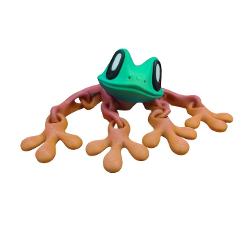 Broasca PRINT3D articulata printata 3D multicolorPret per bucata nu se poate alege culoareaDescopera figurina noastra broasca multicolora imprimata 3D Este o jucarie captivanta pentru copii de toate varstele Realizata din filament multicolor aceasta broscuta are ochi expresivi care aduc un zambet pe fata oricui Perfecta pentru joaca sau decor aceasta figurina aduce un strop de culoare si veselie in orice casa Ideala ca si 