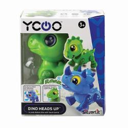 Dino Heads Up este un robot electronic interactiv potrivit pentru copii de 3 ani &537;i peste Acest dinozaur ofer&259; o experien&539;&259; distractiv&259; &537;i educativ&259; fiind capabil s&259; interac&539;ioneze cu utilizatorul Dispune de func&539;ii animate &537;i sunete care &icirc;i aduc la via&539;&259; personalitatea stimul&acirc;nd imagina&539;ia celor mici Perfect pentru cei care iubesc juc&259;riile tehnologice &537;i robo&539;ii acest dinozaur aduce ore 
