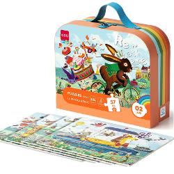 Puzzle 57 piese efect luminos DELI Race 35 - descriere produsDe acum puteti gasi in oferta noastra o noua gama de produse de la DELI formata din 6 puzzle-uri atractive cu 6 nivele de dificultate diferite pentru copii cu varsta cuprinsa intre 3 si 6 ani Cu ajutorul puzzle-urilor copiii isi pot ocupa timpul cu o activitate utila ce le poate dezvolta atat abilitatile cognitive precum creativitatea si imaginatia cat si abilitatile motorii Modelul Race are un&nbsp;grad de 