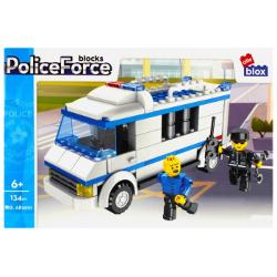 Joc constructie puzzle Masina de Politie3 PVC Alleblox 478227 134 piese NO AB2010 29X19X5Blocurile cresc performanta mentala ceea ce se traduce in creativitate stimuleaza imaginatia si au un impact pozitiv asupra dezvoltarii copilului vehiculul dispune de elemente mobile dupa asamblare