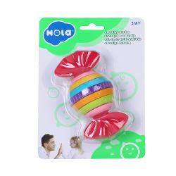 Zornaitorile HolaToys sunt produse special pentru dezvoltarea din primele luni ale bebelusului Ele pot servi drept jucarie pentru dentitie Formele speciale si culorile vii incurajeaza copilul sa exerseze si sa se joace stimuland astfel dezvoltarea individuala Cel mic se va familiariza treptat cu lumea sunetelor si a culorilor In momentul in care jucaria este miscata Este usor de tinut in mana si de manevrat Este confectionat din materiale sigure si durabile Imaginile produsului sunt cu 
