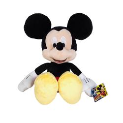 Stim ca primul cel mai bun prieten al celui mic este jucaria de plus cea alaturi de care descopera lumea si doarme linistit noaptea Tocmai de aceea vi-l propunem pe Mickey Mouse soricelul simpatic care se face imediat placut si de cei mai mici dar si de cei mai mari Aceasta jucarie de plus este fabricata dintr-un material de calitate rezistent si in conformitate cu cerintele de calitate Disney Dimensiunea ei este de 35 de centimetri
