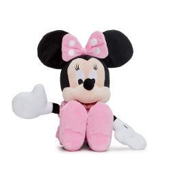 Stim ca primul cel mai bun prieten al celui mic este jucaria de plus cea alaturi de care descopera lumea si doarme linistit noaptea Minnie Mouse este prietena lui Mickey Mouse Are o personalitate placuta si este recunoscuta pentru colectia ei de funde mari de diferite culori pe care le pune pe cap Aceasta jucarie de plus este fabricata dintr-un material de calitate rezistent si in conformitate cu cerintele de calitate Disney Dimensiunea ei este de 25 de centimetri