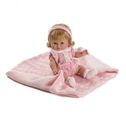 Morocanoasa atunci cand nu este langa tine aceasta mica papusa va fi indragita de toate prietenele tale Un chip de inger mic ce iti umple inima de caldura si iti jura prietenie pentru o eternitate Adora sa stea in preajma invitatiilor asa ca invita-ti prietenii sa vorbeasca sa o alinte si sa se joace Un bebe ce va deveni printesa are nevoie de multa atentie si rabdare asa ca nu uita sa o legani sa ii canti si sa ii spui povesti inainte de culcareAceasta fetita bebelus parfumata 