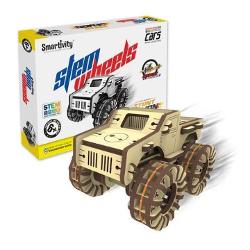 Pe locuri fiti gata&hellip;START Familiarizati-va cu concepte precum miscarea impulsul elsticitatea Acest joc duce adrenalina la cote maxime Iti construiesti masina o pozitionezi pe un lansator si o privesti uimit cum prinde viteza Specificatii Origine  India Varsta recomandata  6 ani  Durata aproximativa asamblare 45 min Durata Joc  Nelimitata Aptitudini dezvoltate  Aptitudini analitice Creativitate Aptitudini motorii Aptitudini practice Acesta este un kit de activitati do 