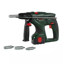 CaracteristiciDesign Robust &537;i Autentic Burghiul cu ciocan este realizat &icirc;n stilul Bosch av&acirc;nd un aspect care seam&259;n&259; deosebit de bine cu uneltele reale dar este adaptat pentru utilizarea de c&259;tre copiiFunc&539;ii de &Icirc;mbun&259;t&259;&539;ire a Jocului&nbsp;Copiii pot alege ata&537;amentele potrivite pot selecta rota&539;ia &icirc;n sensul acelor de ceasornic sau invers &537;i pot 
