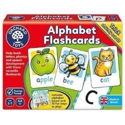 Invata literele alfabetului si cuvinte in limba engleza folosind aceste cartonase frumos colorateAlphabet Flashcards este un joc ce poate fi folosit in diferite moduri astfel incat cei mici sa invete intr-un mod distractiv atat literele alfabetului cat si primele cuvinte in limba englezaJocul ajuta la invatarea literelor si a limbii engleze dezvolta spiritul de observatie si abilitatile inter si intrapersonaleContineo plansa cu toate literele 