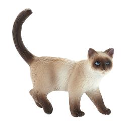 Pisica&nbsp;siameza este cel mai popular animal de companie&nbsp;&nbsp;Informatii generaleGreutate 3-6 kgDimensiune 30-35 cmSperan&539;a de via&539;&259; 12-20 de aniCulori crem maroniu cu ochi albastri&nbsp;&nbsp;Dimensiune figurina 7 cm