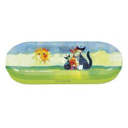 Etui pentru ochelari&nbsp;Ofer&259; protec&539;ie optim&259; datorit&259; carcasei exterioare stabil&259; &537;i c&259;ptu&537;elii moi din interiorDesign Rosina WachtmeisterDimensiuni 16&times;66&times;28 cmConfec&539;ionat&nbsp;din carcas&259; metalic&259; cu protec&539;ie textil&259; &icirc;n interiorAVERTISMENT&nbsp;Nu este o juc&259;rie Articol decorativ&nbsp;Contraindicat copiilor sub 3 aniProduc&259;tor 