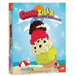 Un deliciu pentru cei isteti Combinati 10 cupe colorate si apetisante de inghetata si fiti primul care creaza un cornet gigant de inghetata un adevarat Godzilla al cornetelor de inghetata un Conezilla