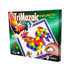 Categorie&nbsp;Jocuri didacticeDetalii&nbsp;Contine trei tipuri de forme triunghi patrat si cerc avand peste 140 de piese magnetice usor de pozitionat si manevratVarsta recomandata&nbsp;5-8 ani