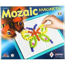 Joc Juno Mozaic Magnetic JD-17 160 de pieseProdusul Mozaic Magnetic JD-17 de la JUNO reprezinta alegerea ideala pentru copiii care isi doresc o joaca creativa educativa si plina de culoare Acest set remarcabil contine 160 de piese magnetice variate ca forma si culoare ce permit dezvoltarea imaginatiei a coordonarii ochi-mana si stimularea simtului artistic Prin designul sau versatil si prin materialele atent selectate setul se adreseaza copiilor care iubesc sa creeze sa 