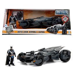 Masinuta de metal Batmobile model Arkham Knight freewheel cu usi ce se pot deschide Setul include si o figurina de metal Batman 7 cm&nbsp;&nbsp;