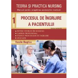 Seria de volume&nbsp;Teoria &537;i practica nursing&nbsp;de Vasile Baghiu &icirc;n forma sa revizuit&259; continu&259; direc&539;ia asumat&259; &icirc;nc&259; din prima edi&539;ie promovarea unei practici de nursing aliniate la standardele interna&539;ionale prin utilizarea sistematic&259; a clasific&259;rilor diagnosticelor nursing NANDA-I &537;i a instrumentelor conexe privitoare la interven&539;ii &537;i obiective NIC &537;i NOC ca limbaj profesional 