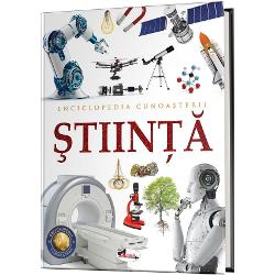 Ce este Teoria evolutionista Cum au loc reactiile chimice De ce ochiul uman percepe doar trei culoriEnciclopedia &bdquo;Stiinta&rdquo; va raspunde la aceste intrebari si la multe altele Lectura dar si invatarea vor fi mai atractive cu ajutorul imaginilor a diagramelor si a dictionarului care iti ofera definitii ale unor termeni cu care nu esti familiarizat De asemenea sectiunea &bdquo;Este uimitor&rdquo; prezinta fapte amuzante care te vor captiva si mai mult